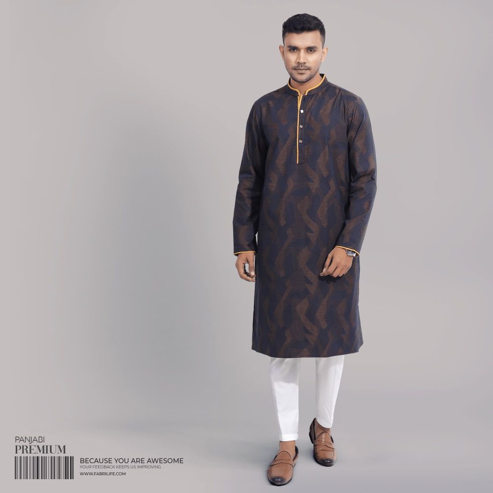 Premium Jacquard Panjabi - Devran