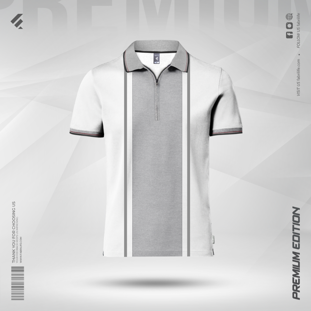 Premium Designer Edition Double PK Cotton Polo - Enigmatic