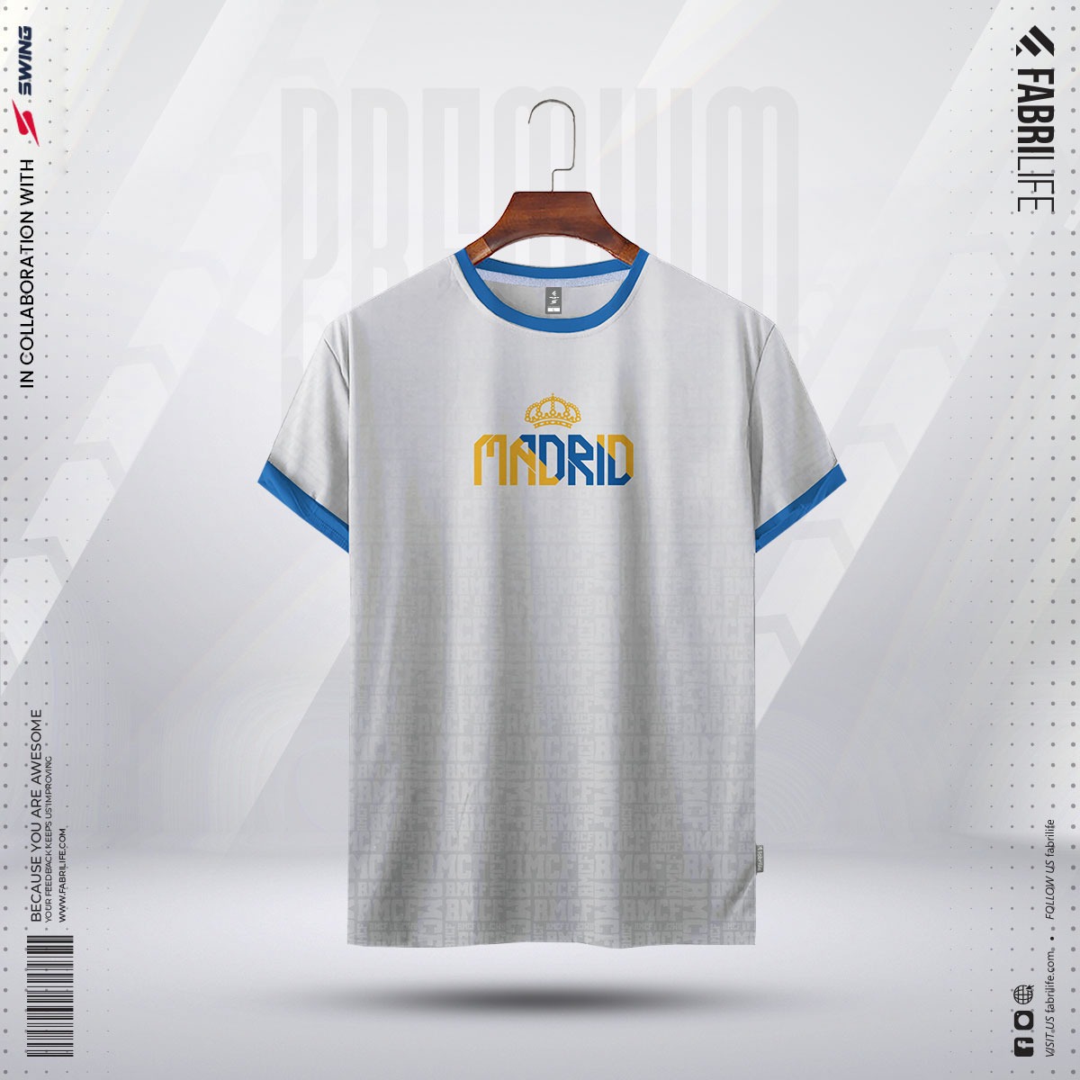 Mens Premium Sports Active Wear T-shirt - Galactico