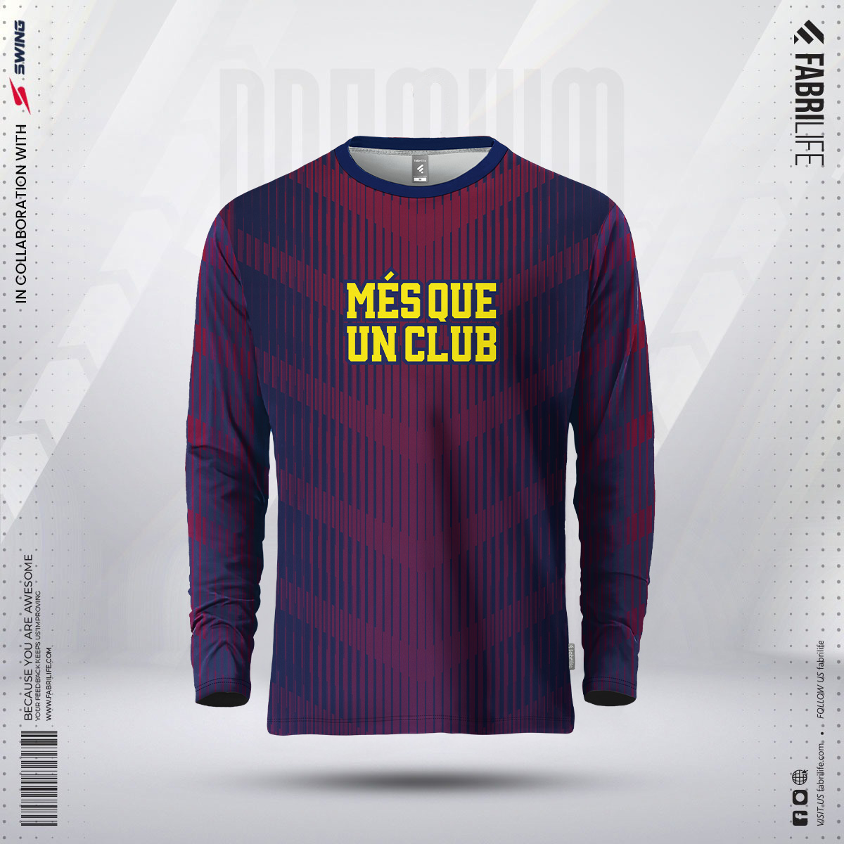 Mens Premium Sports Active Wear Full Sleeve T-shirt- Catalan