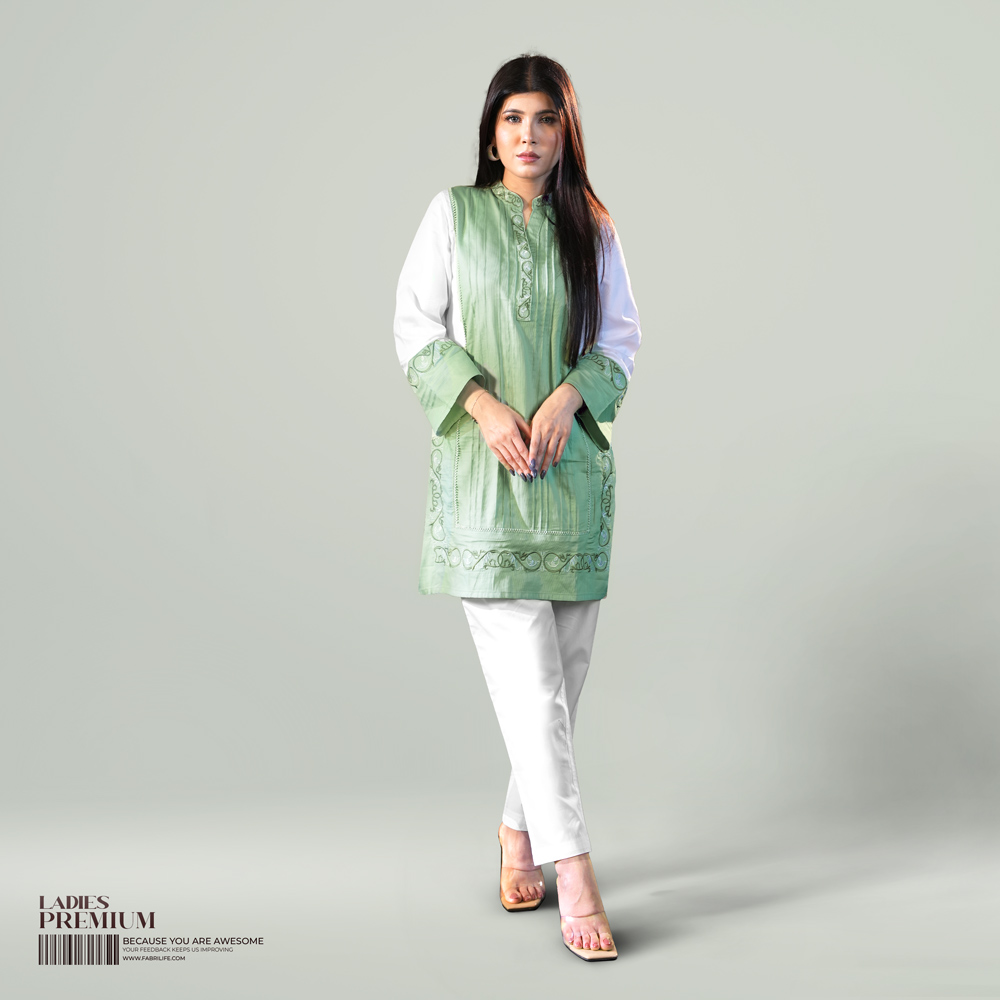 Women's Premium Kurti - Seafoam