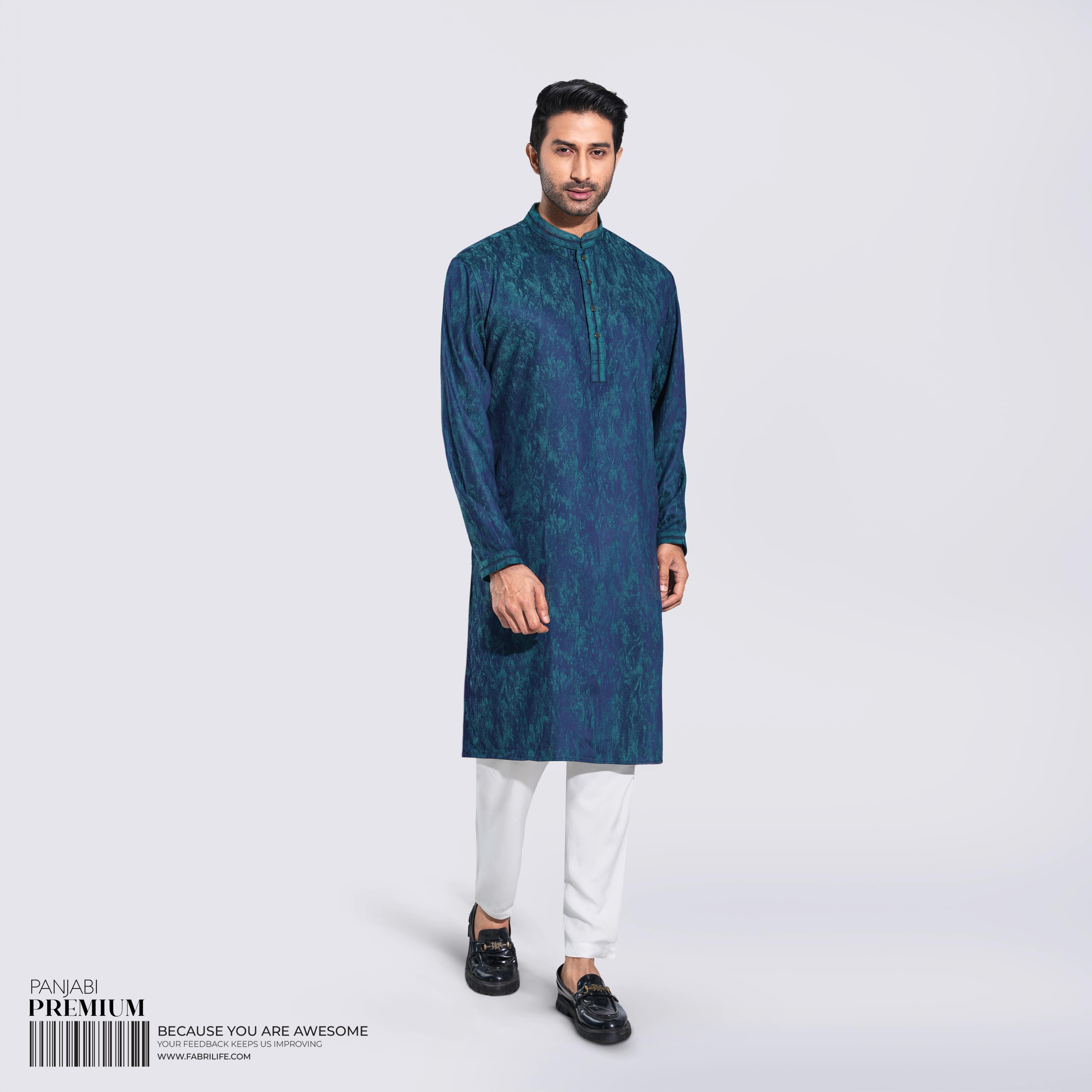 Mens Premium Panjabi - Mazdak