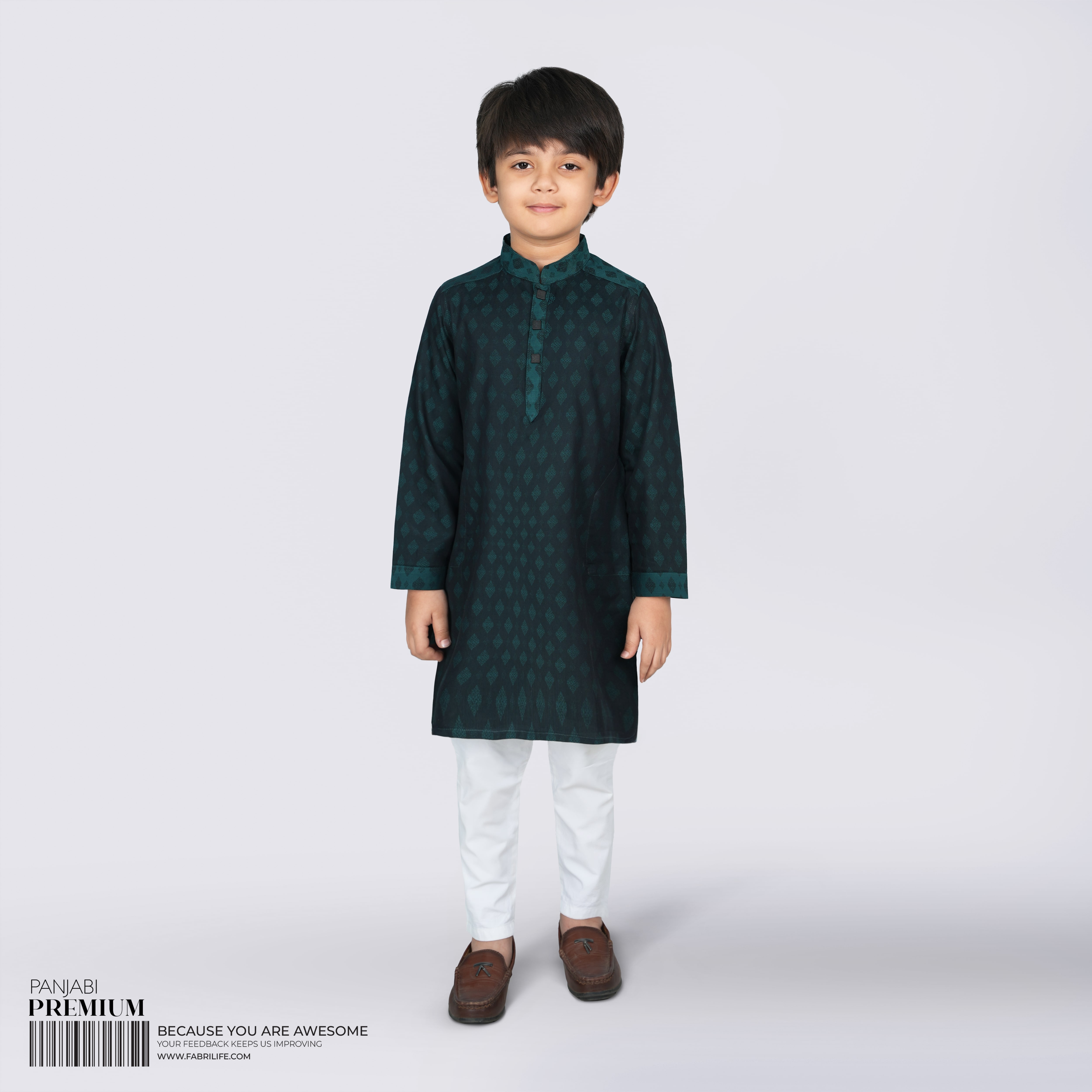 Kid's Premium Panjabi - Ayaan