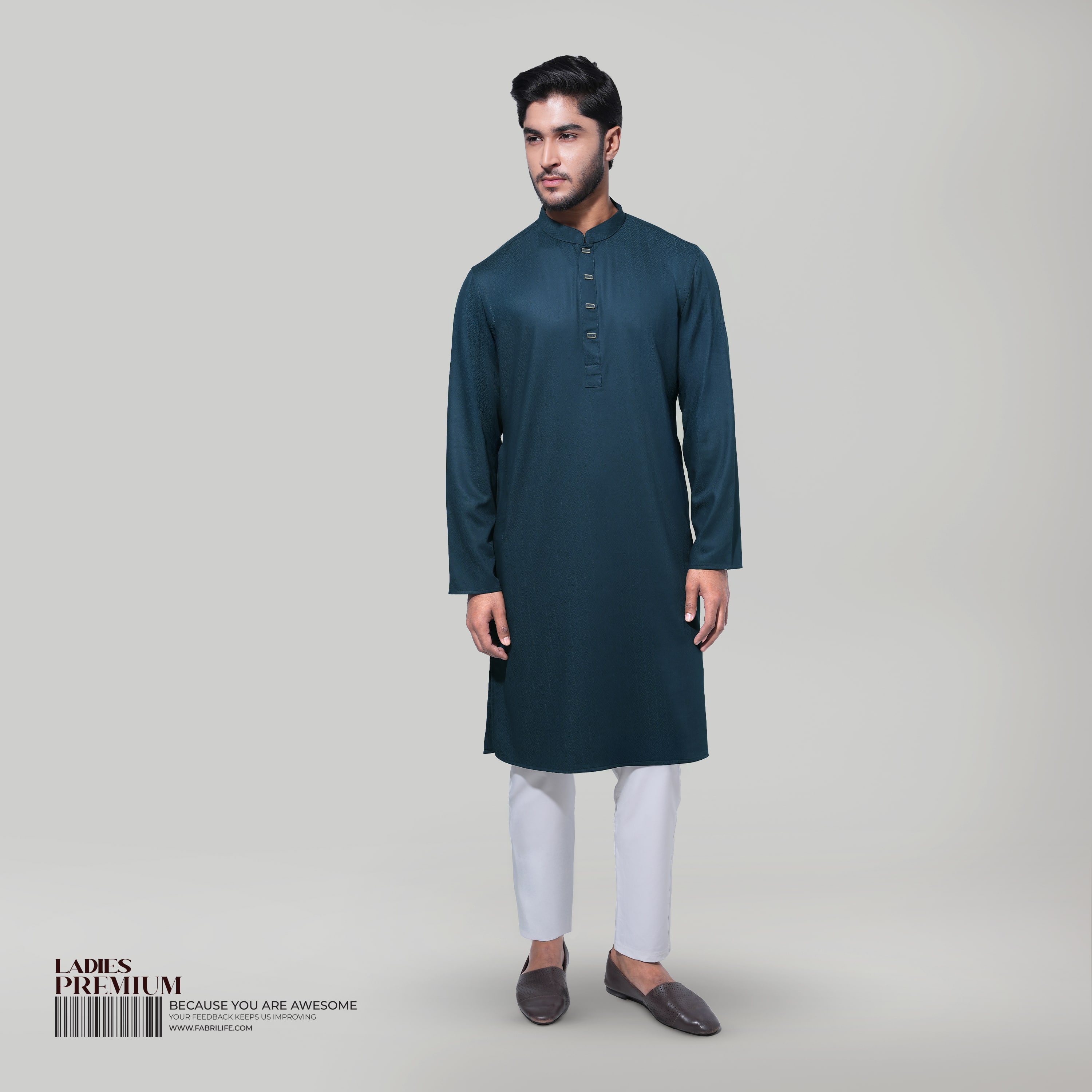 Mens Premium Panjabi - Al Hariya