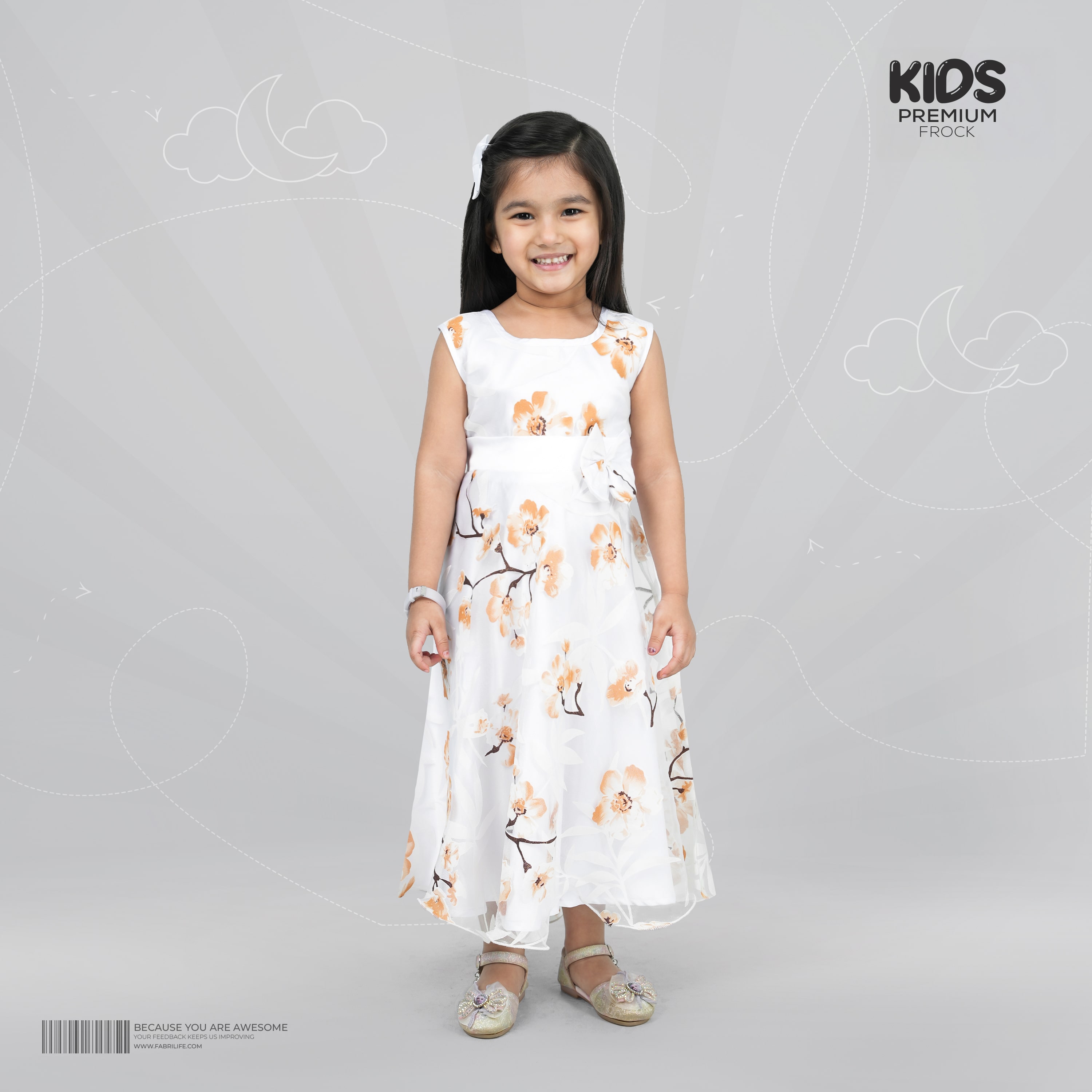 Girl Premium Frock - Sprinangle