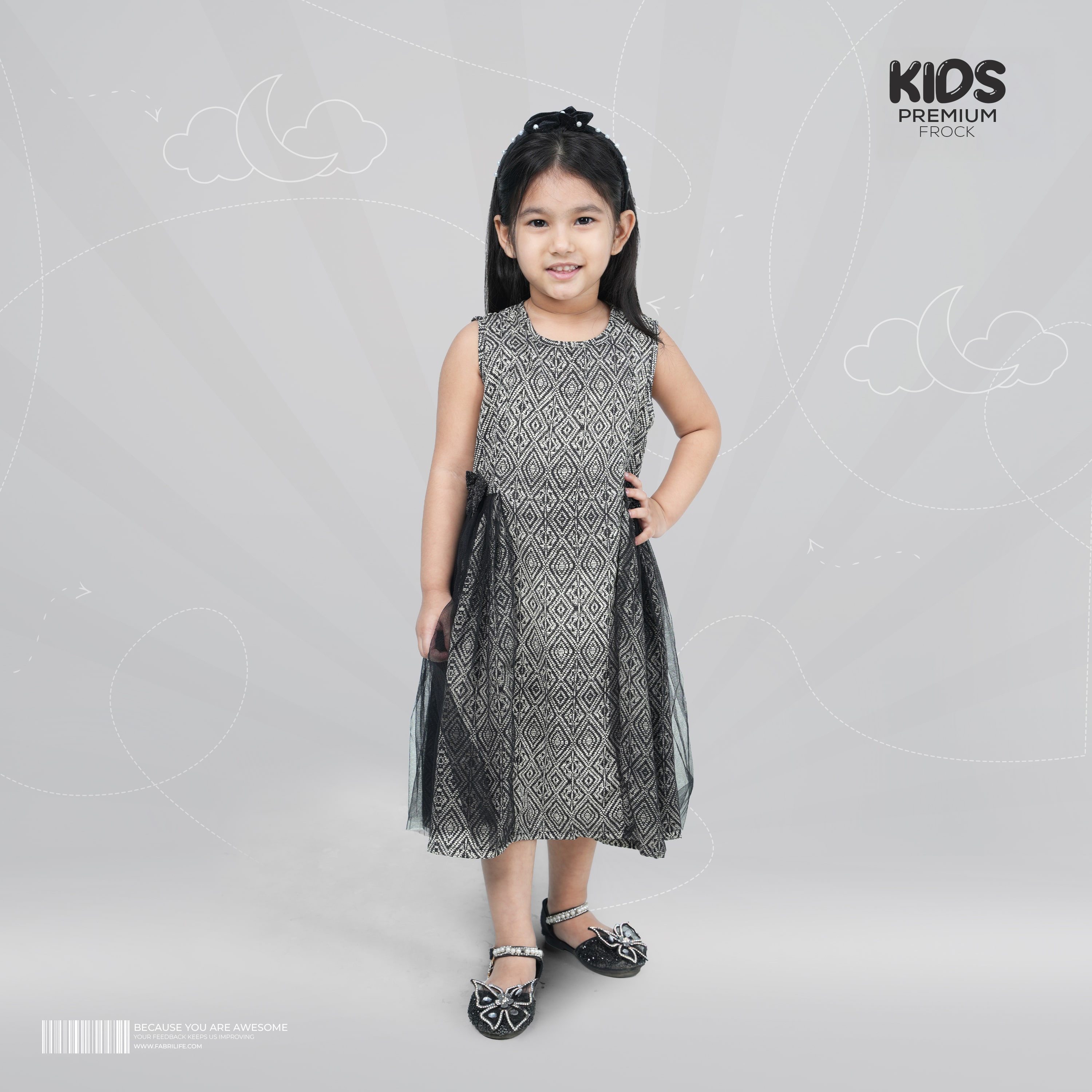 Girl Premium Frock - Narniya