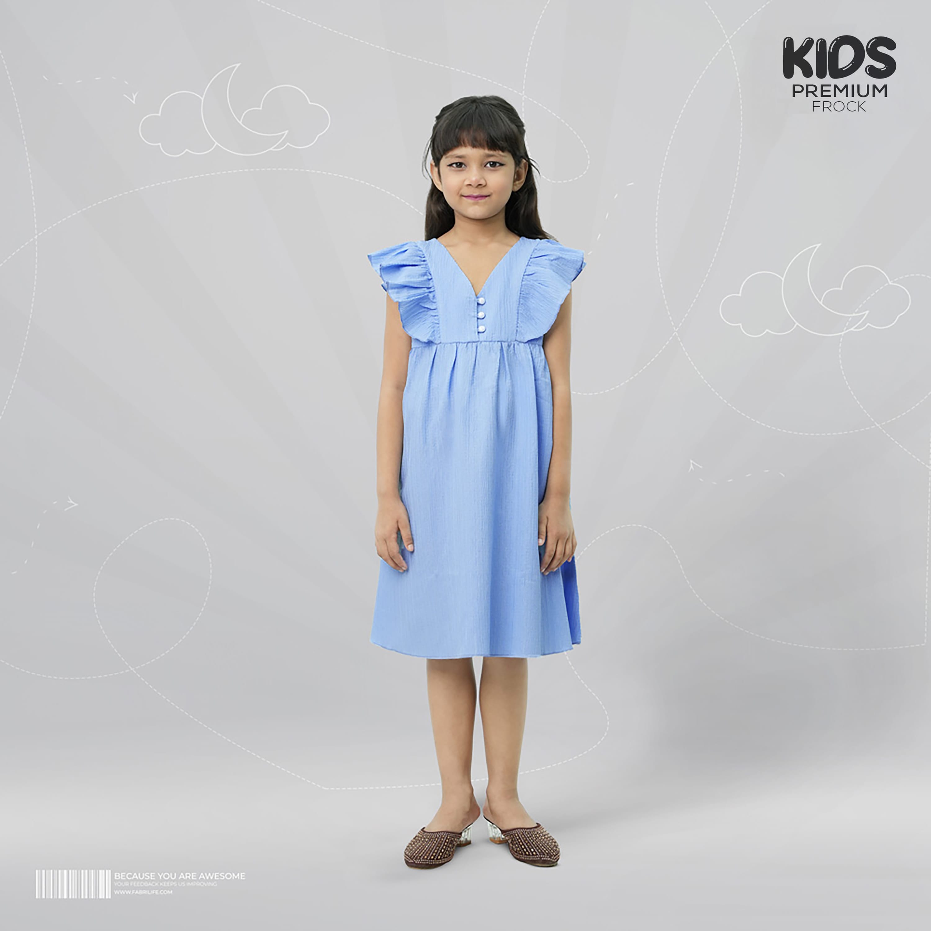 Girl Premium Frock - Pixie
