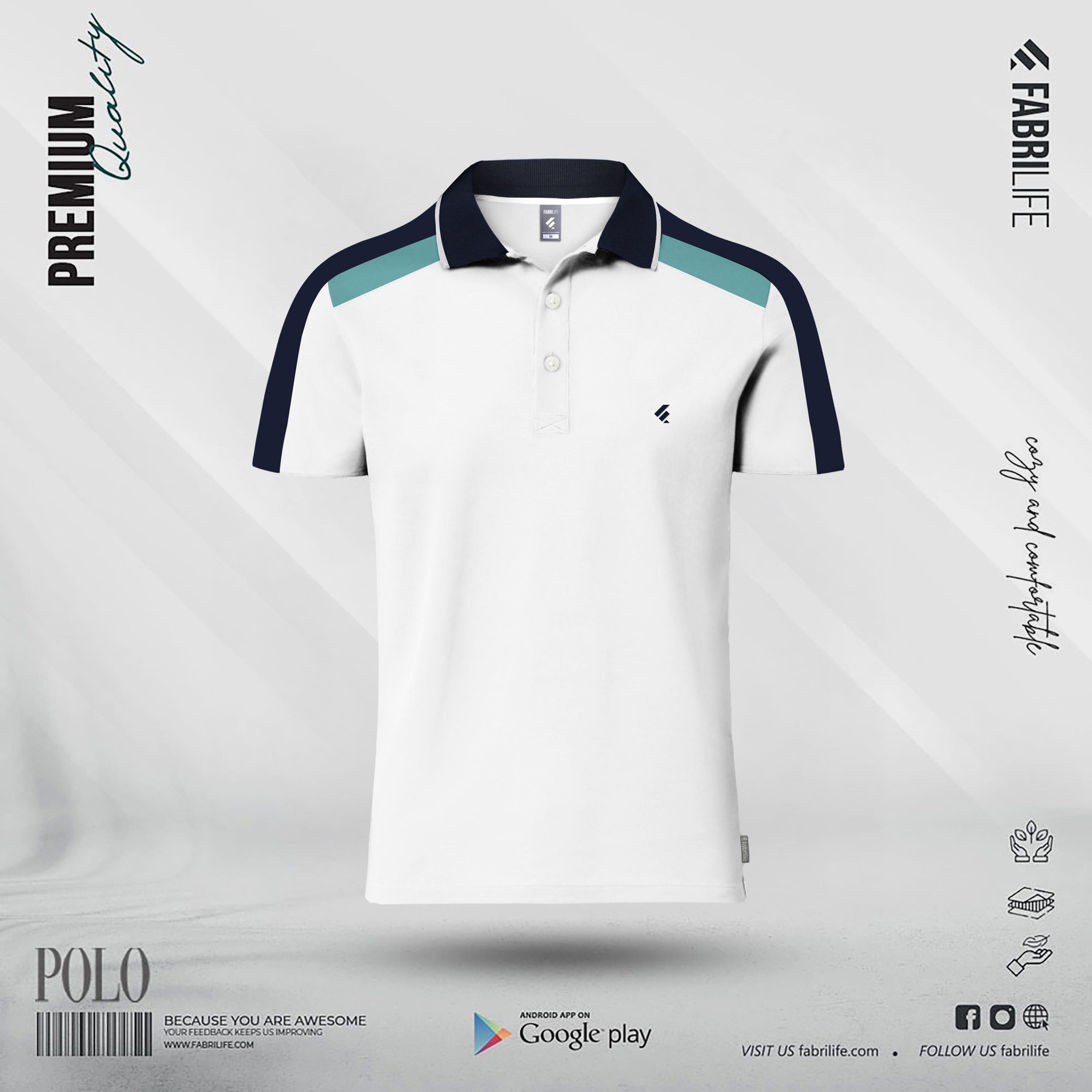 Premium Designer Edition Double PK Cotton Polo - Glorious