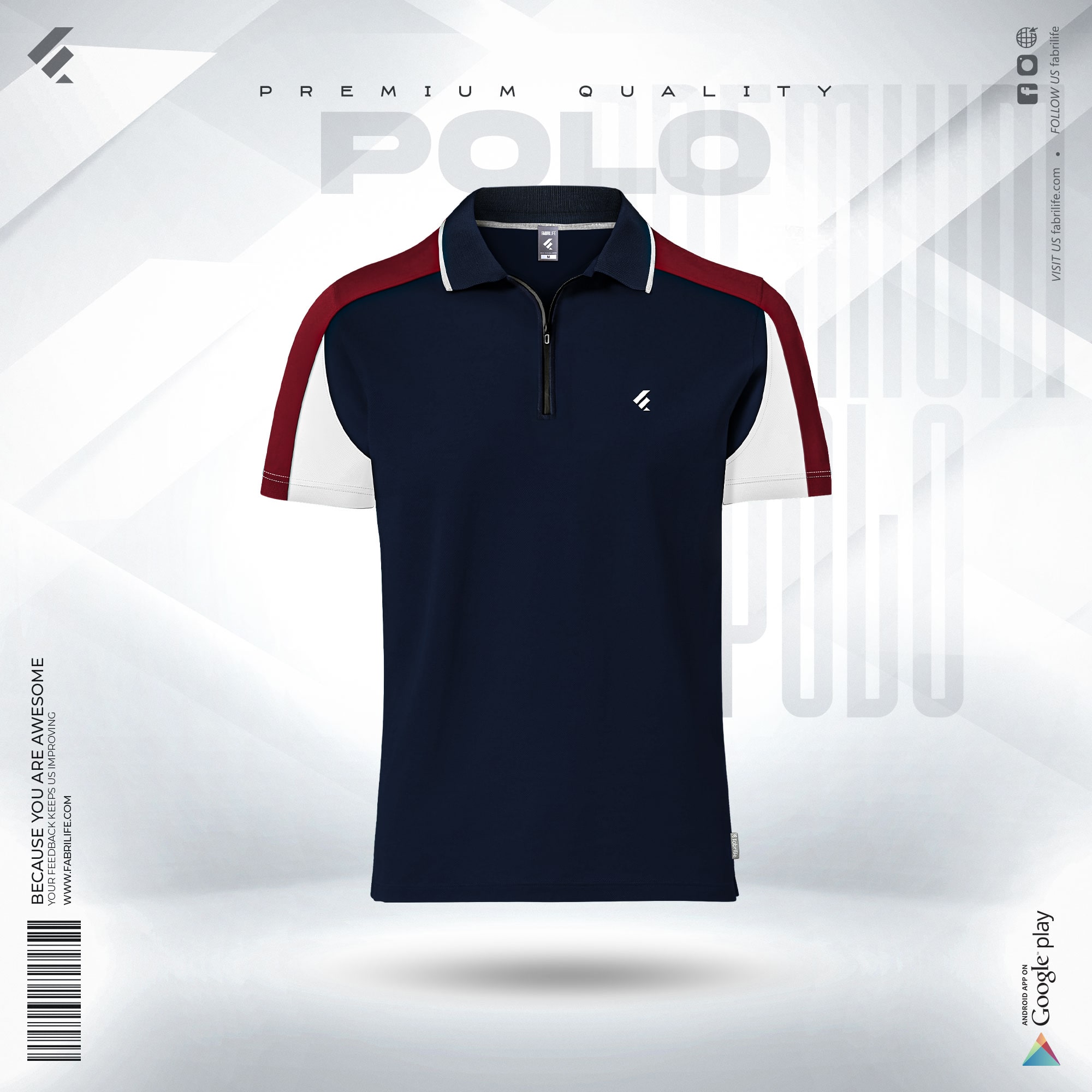 Premium Designer Edition Double PK Cotton Polo - Lavish