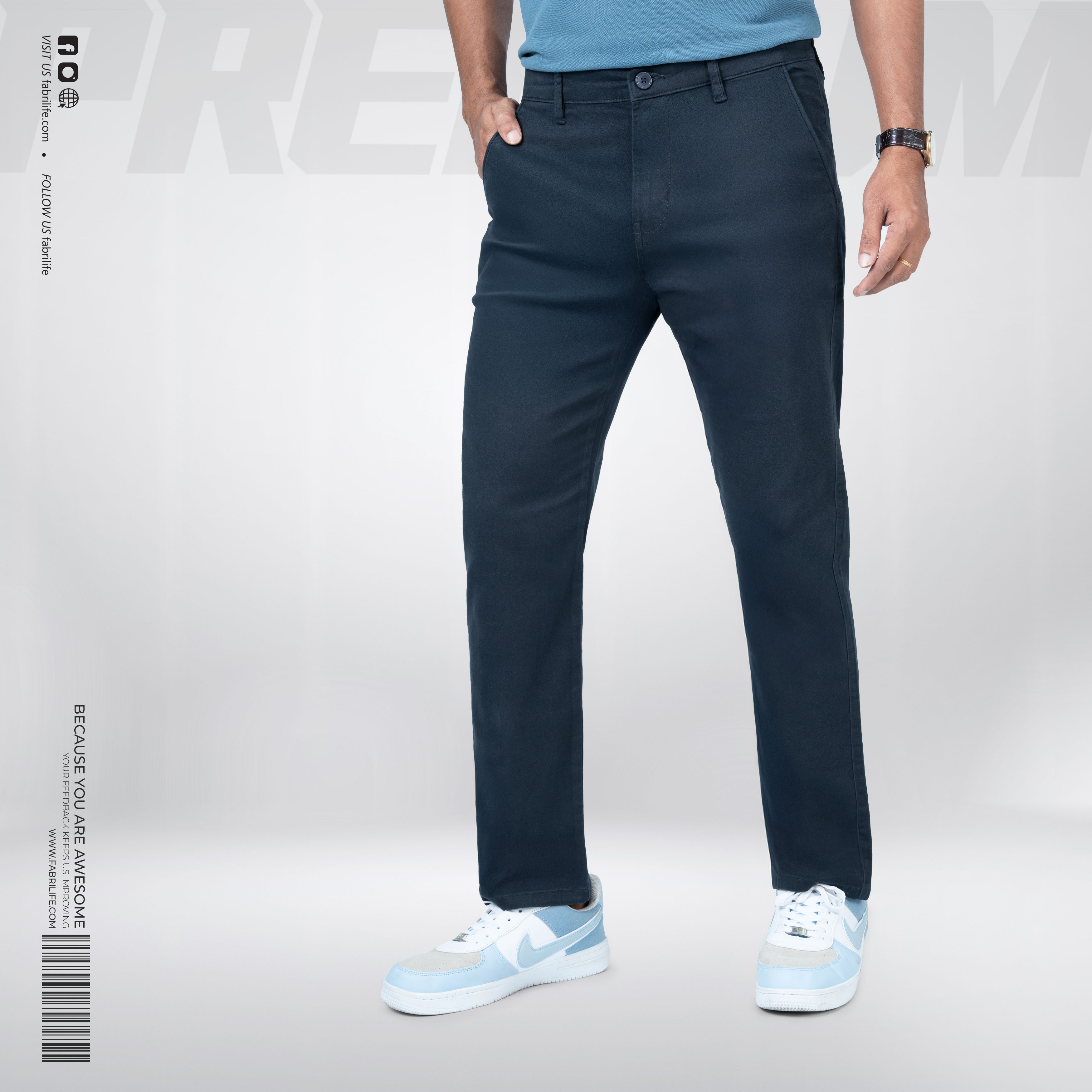 Mens Premium Chino Pant- Navyard