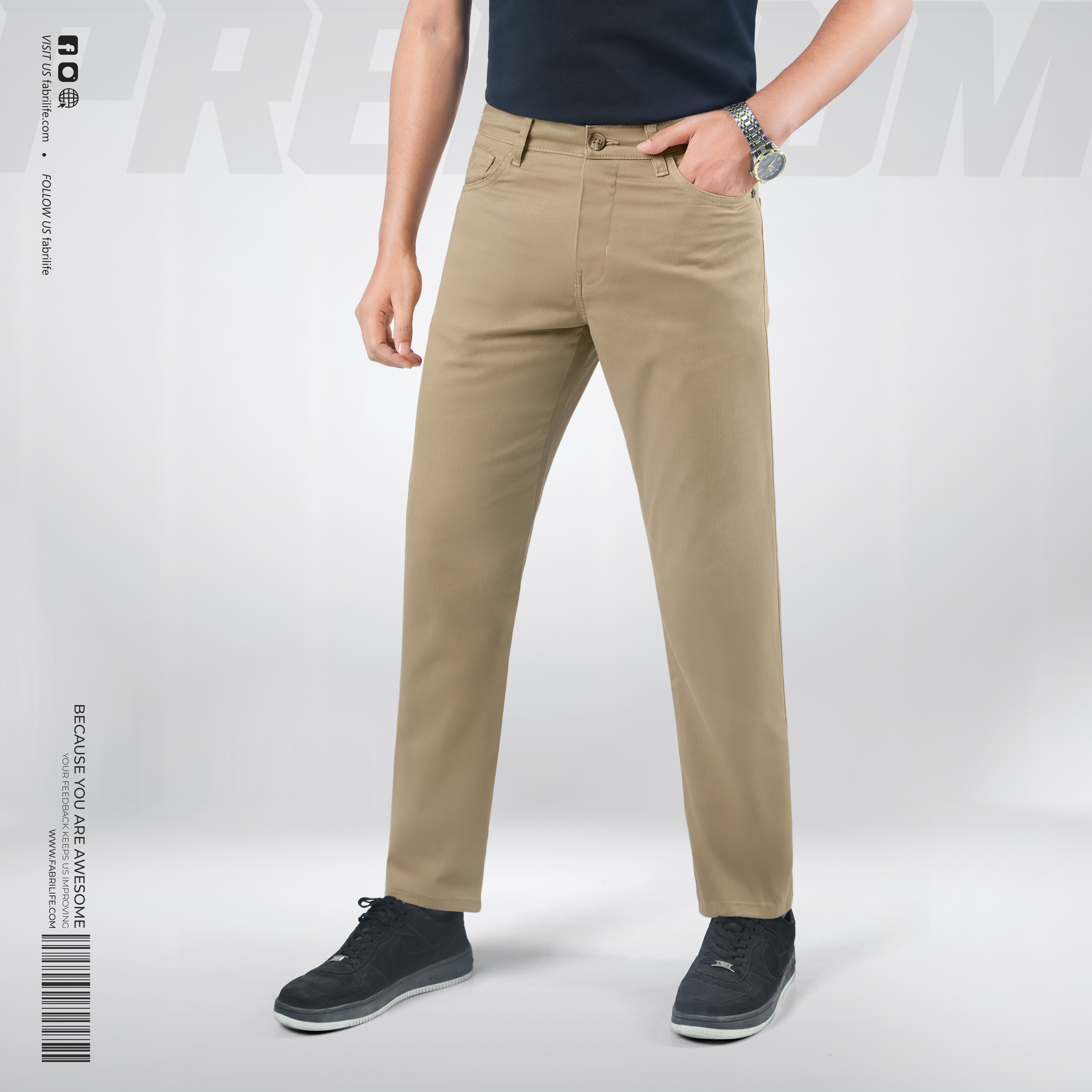 Mens Premium Chino Pant - Sandstone