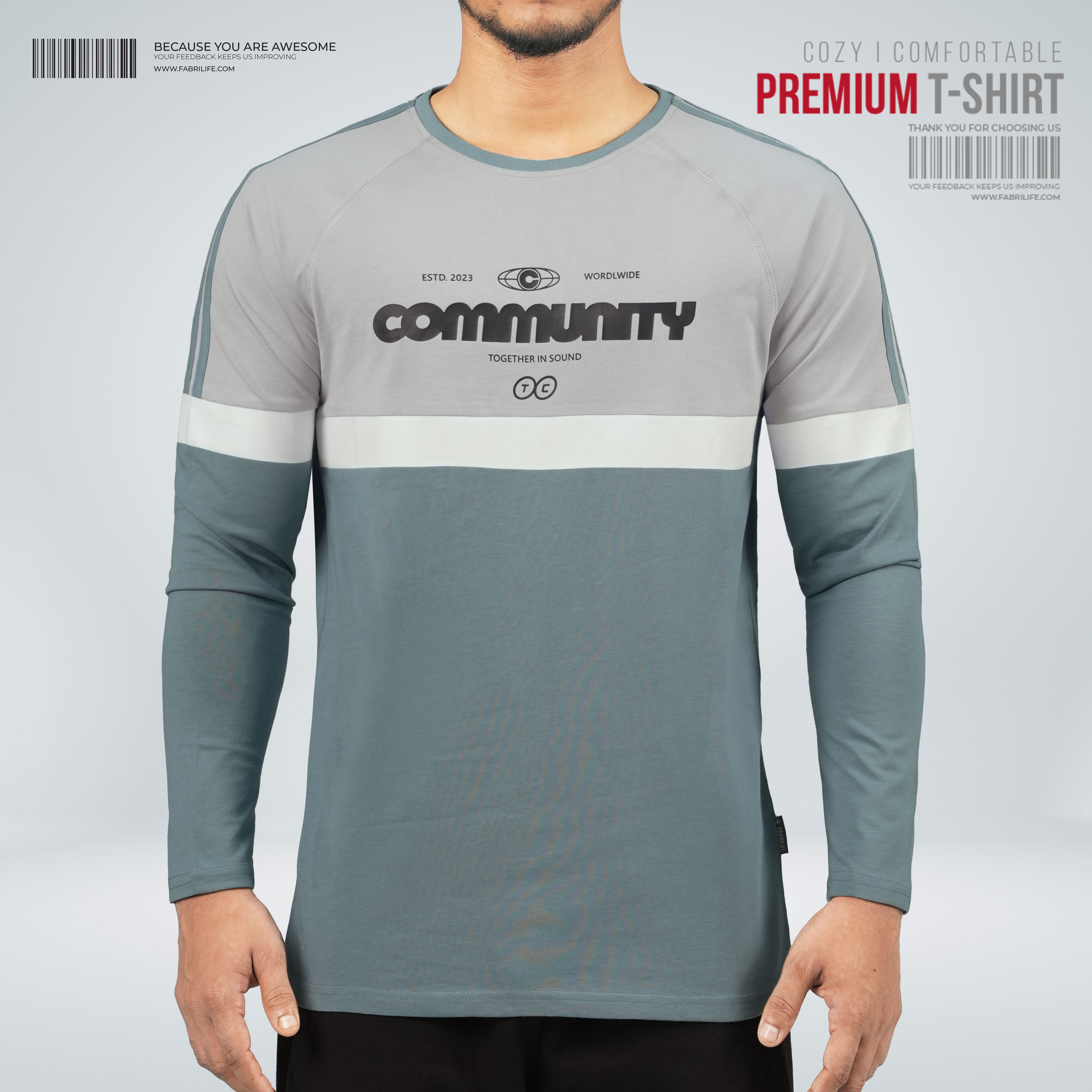 Mens Premium Designer Edition Full Sleeve - Community