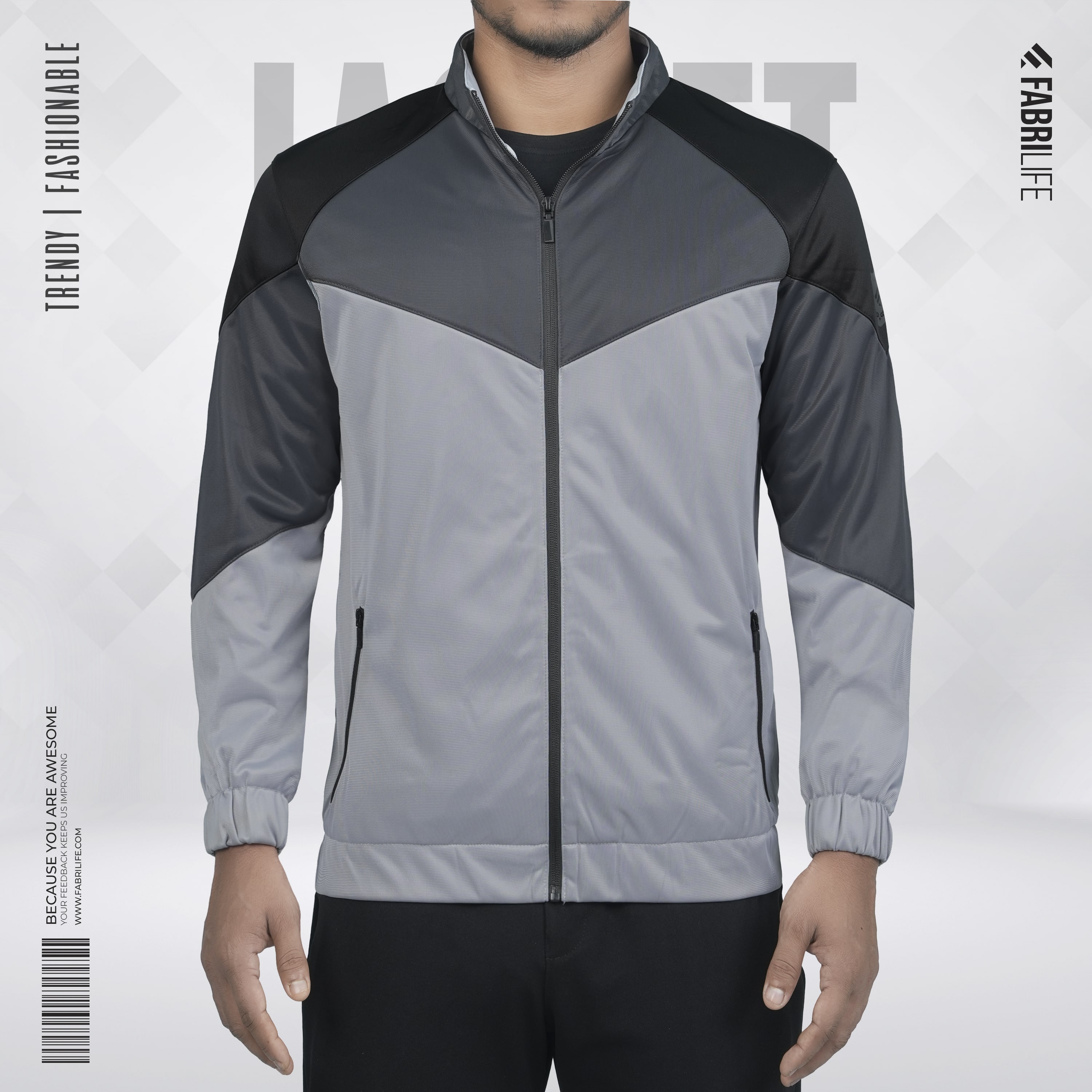Mens Premium Jacket - Hailstorm
