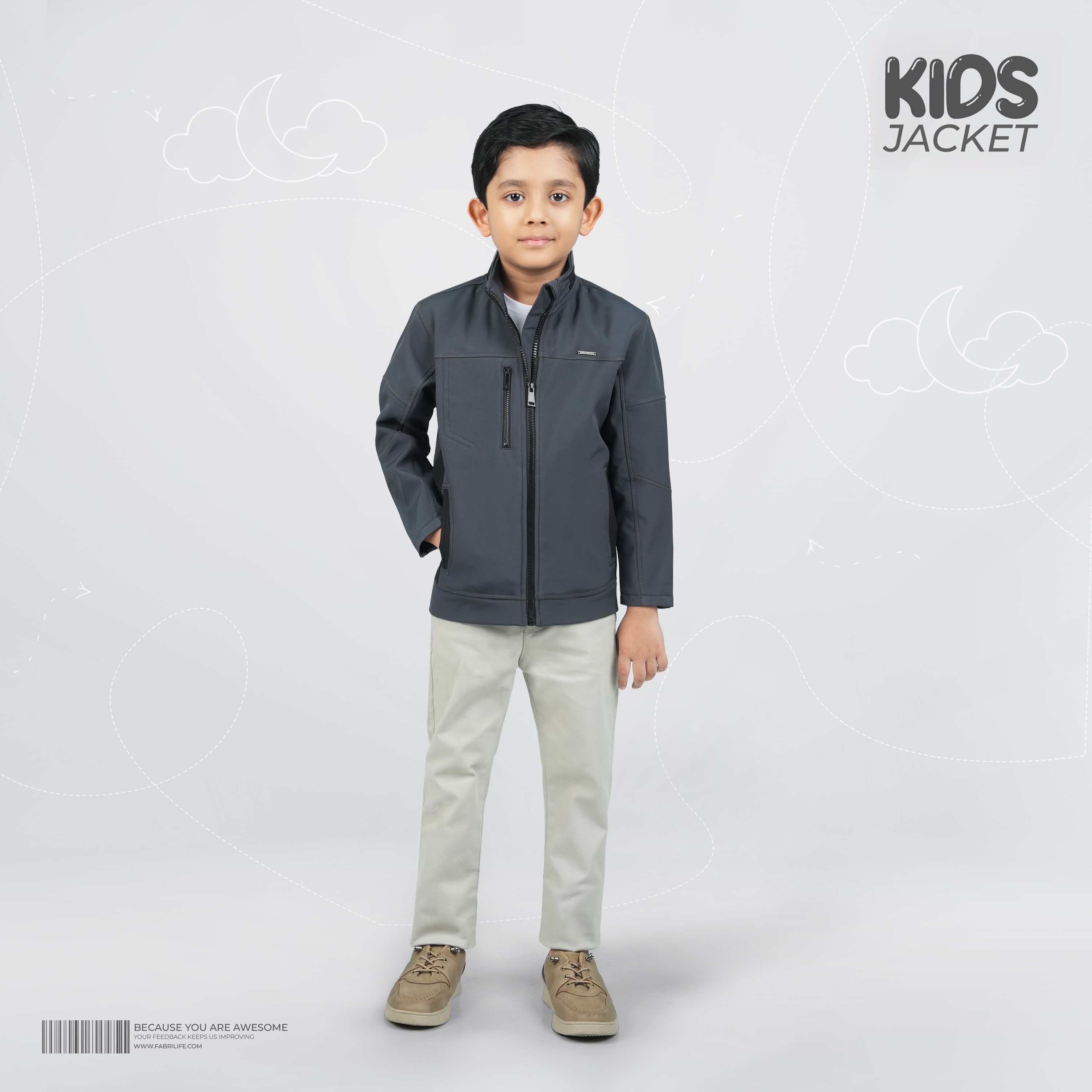 Kids Premium Jacket - Hickory