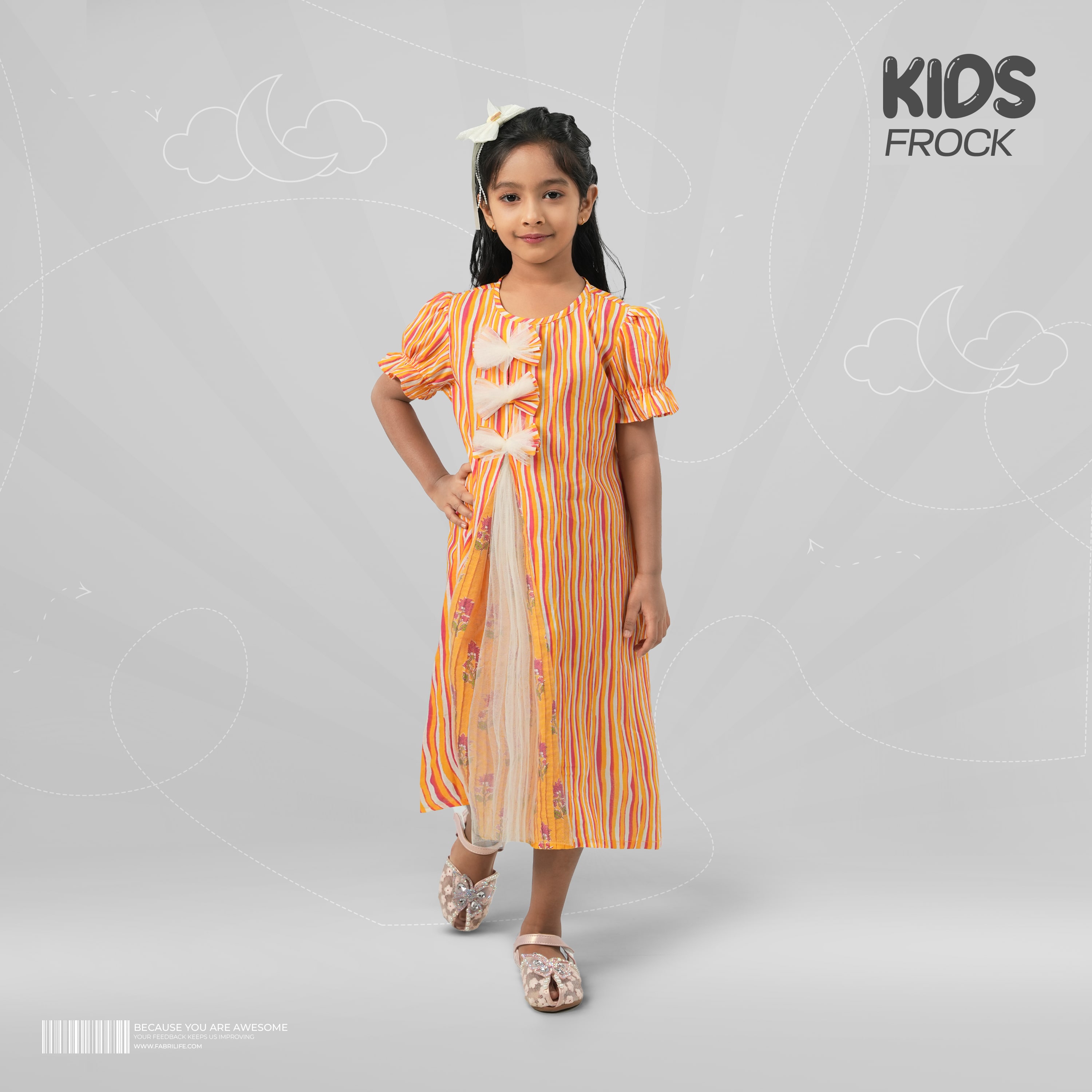 Girls Premium Frock - Pixora