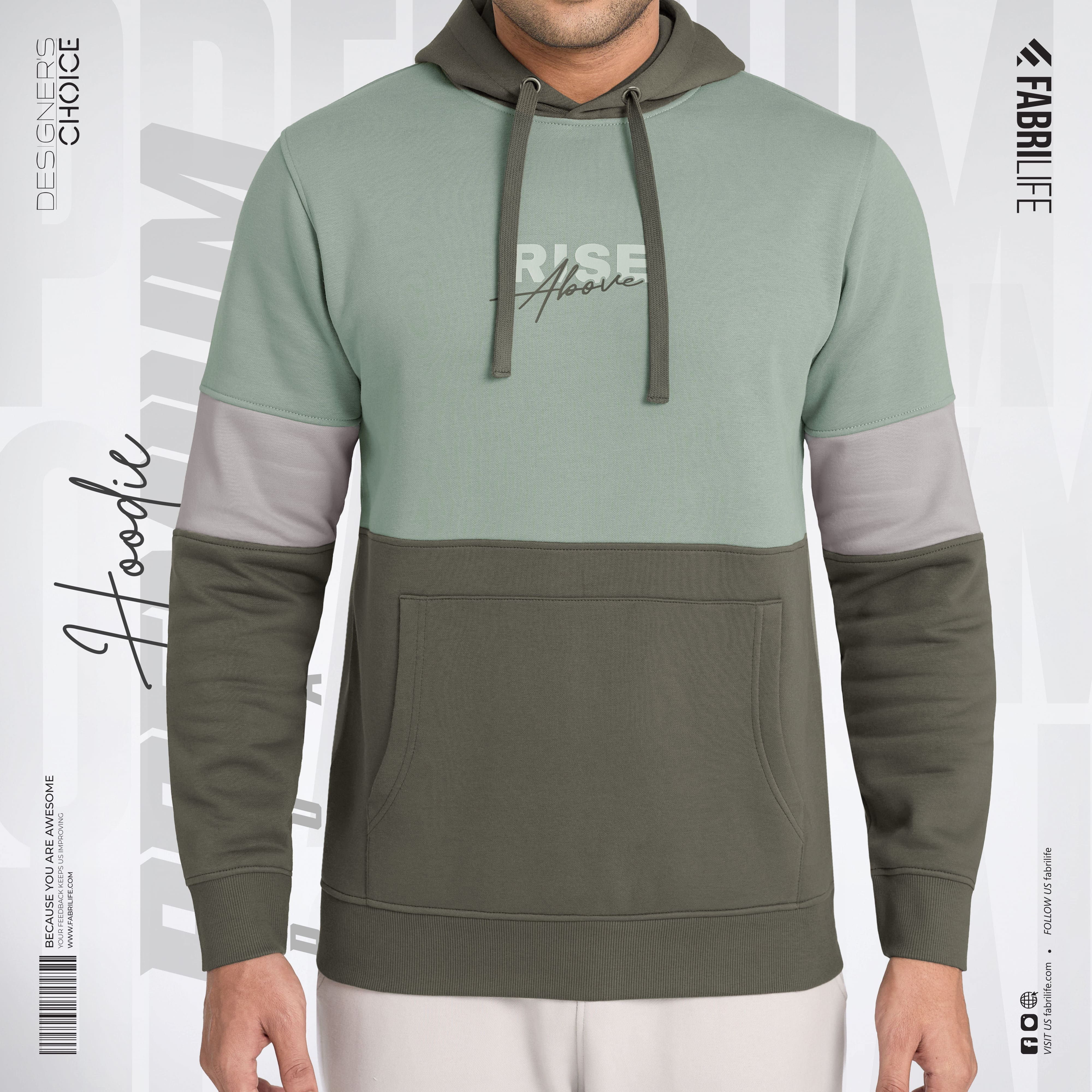 Mens Premium Hoodie - Above