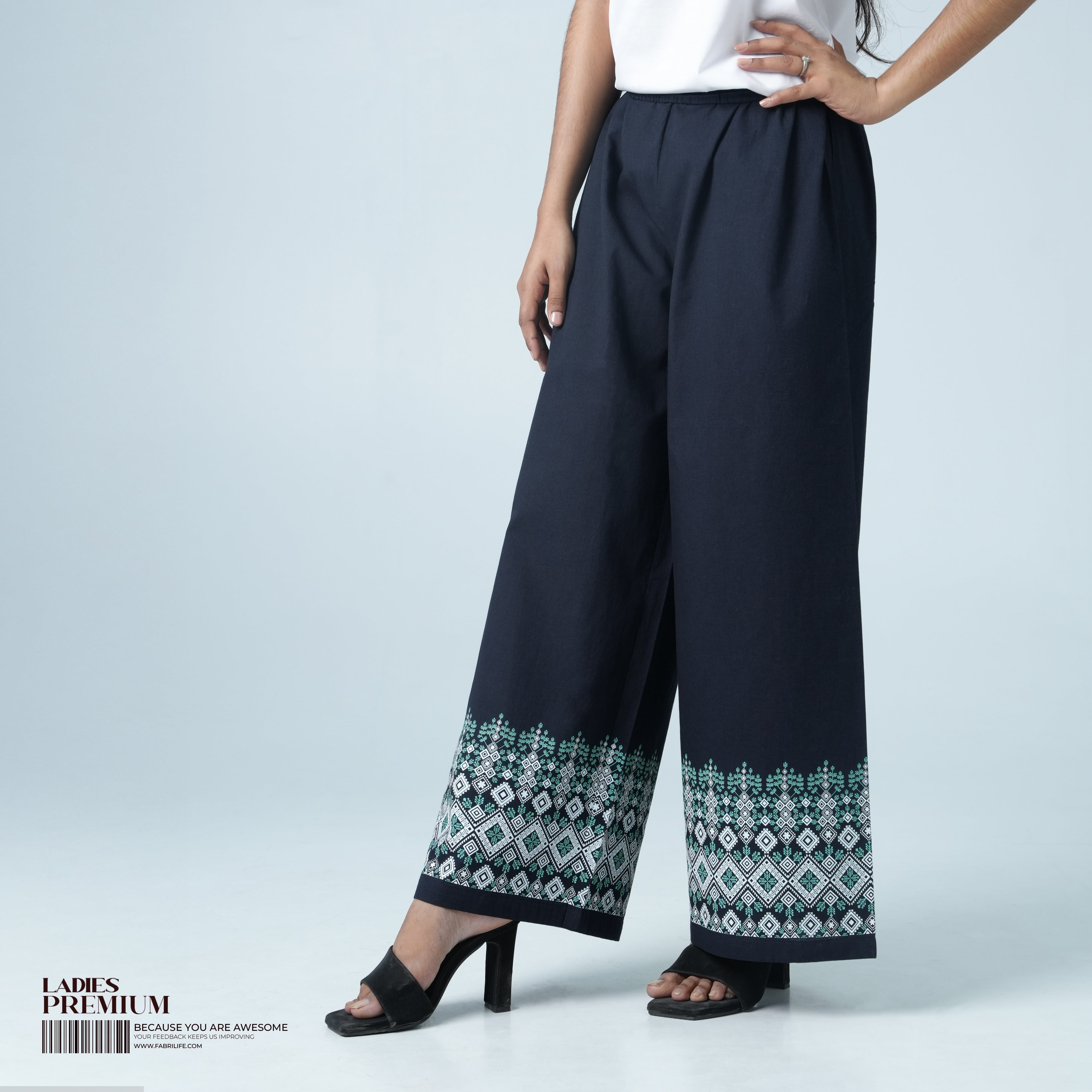 Womens Premium Palazzo - Tridal