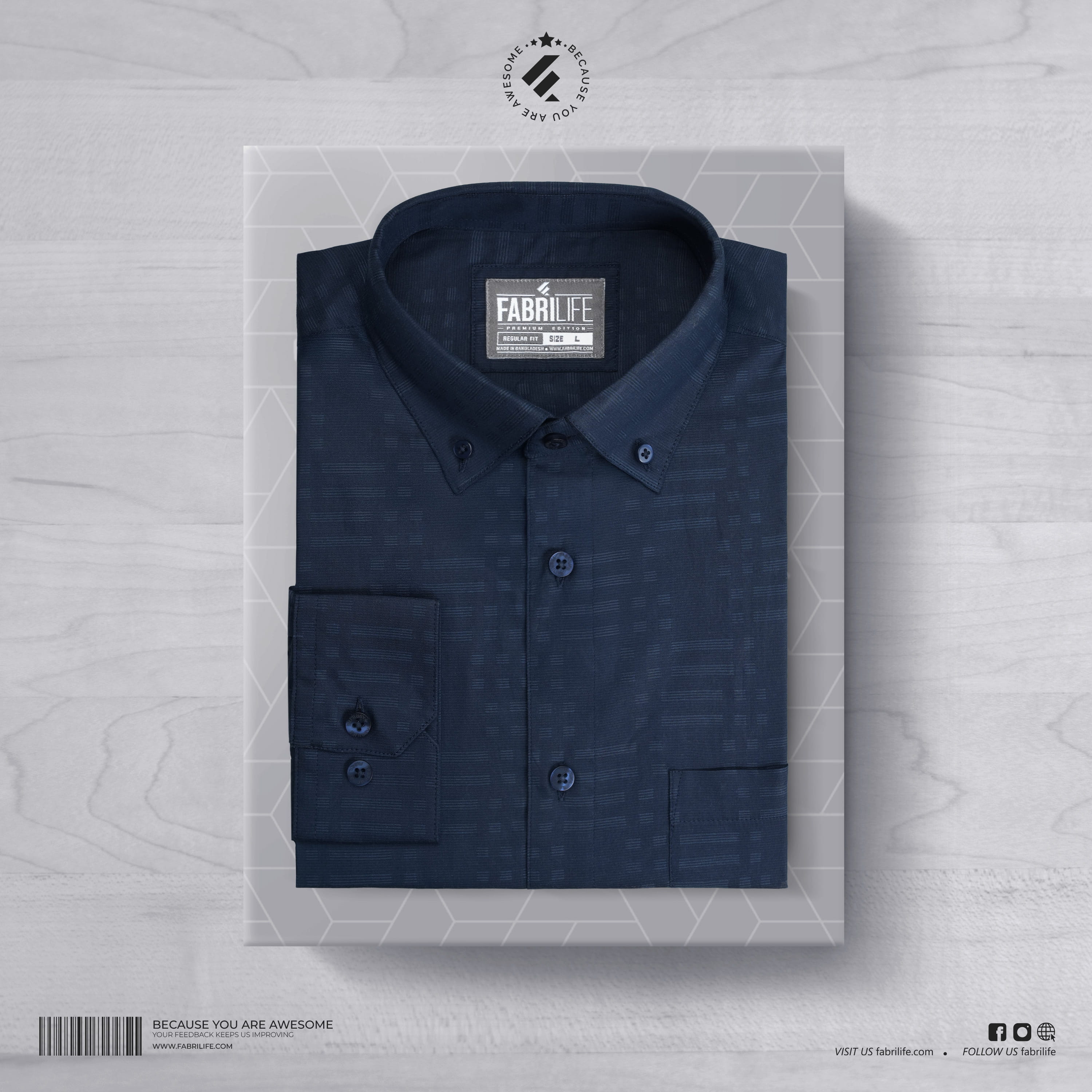 Mens Premium Formal Shirt - Gloryard