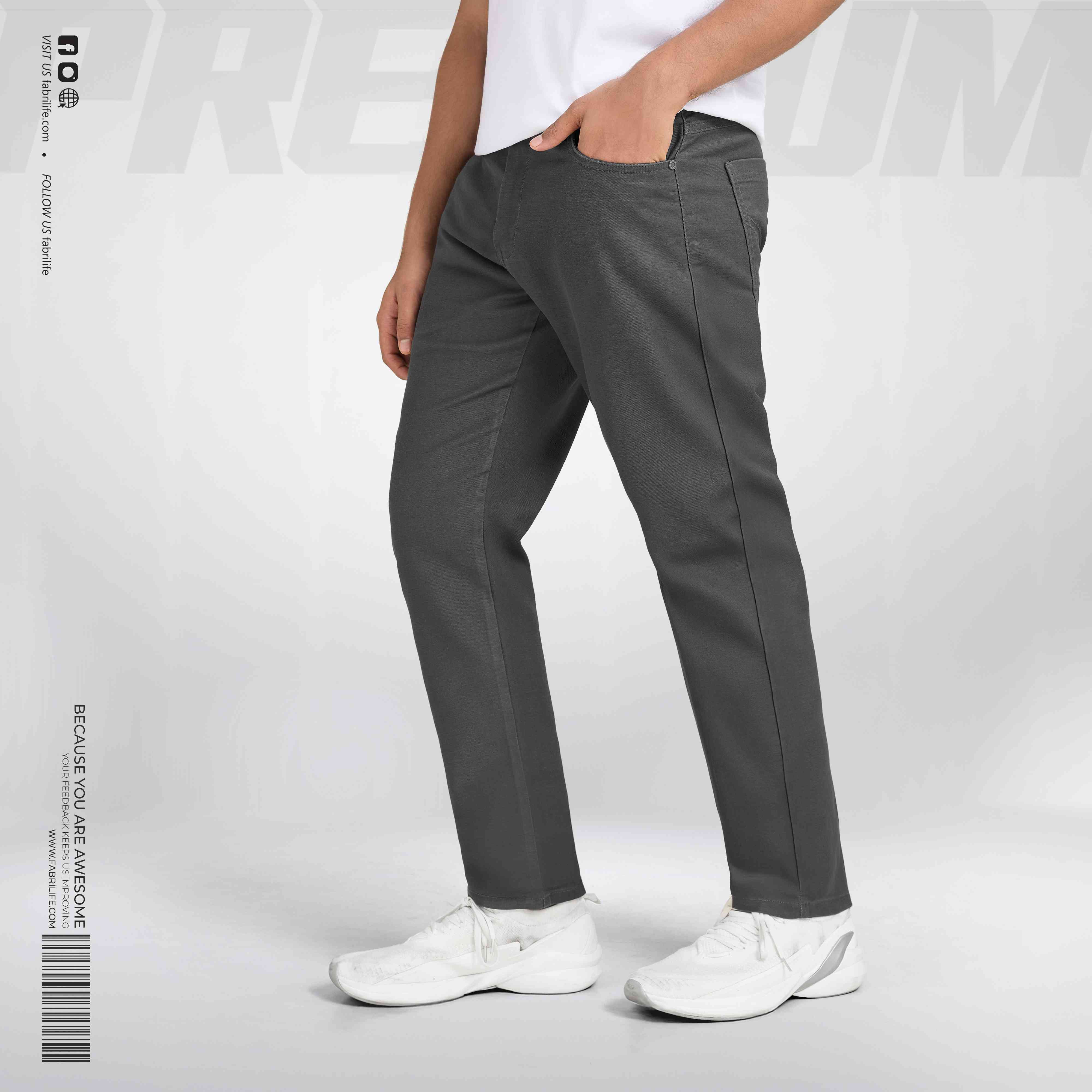 Mens Premium Chino Pant - Ashstone